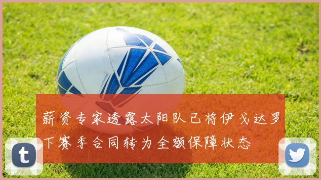 薪资专家透露太阳队已将伊戈达罗下赛季合同转为全额保障状态